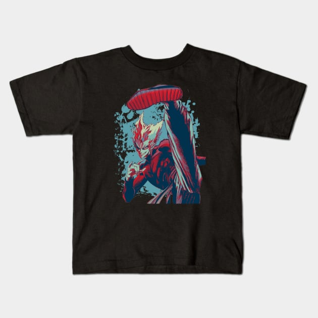 garou Kids T-Shirt by DinoZard